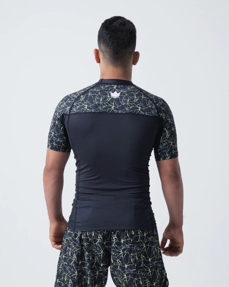 Kingz lightning Rashguard -black